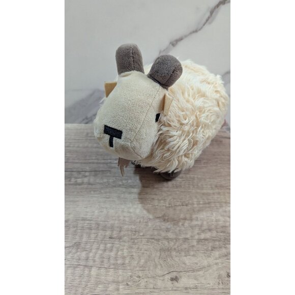 Mattel Minecraft Goat Plush Toy 9" Beige & Brown Stuffed Animal - Picture 11 of 11